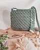 torby na ramię Torebka ze sznurka City bag - szałwia