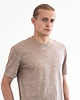 t-shirty męskie Kameleon Koszulka Wełniana Męska Beżowa 100% Merino RWS T-shirt