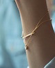 bransoletki złote 16k Gold Plated Bar Bracelet