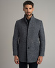 płaszcze i kurtki męskie Męski płaszcz wełniany rivara granatowy (g1)