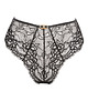 majtki damskie Wysokie figi Black Rose