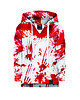 bluzy dla dziewczynki Bluza Zombie White