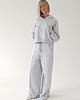 komplety damskie Komplet oversized kangurka i szerokie spodnie wide leg