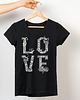 t-shirty męskie Koszulka czarna  męska Love