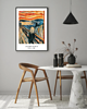 plakaty PLAKAT dekoracyjny , Munch, Krzyk, wystawowy