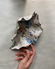 pojemniki na biżuterię Podstawka na Biżuterię Palo Santo Ceramiczna Muszelka Muszla Handpainted