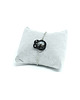 bransoletki soutache Bransoletka sutasz z sercem Swarovski silver night