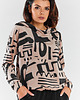 bluza z kapturem damska Bluza B473