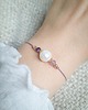 bransoletki na sznurku Bransoletka Zodiakalna Wodnik Big Pearl