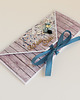 kartki scrapbooking Kartka ślubna folder na pieniądze kieszonka