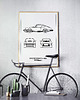 plakaty Plakat Legendy Motoryzacji - Porsche 911SC