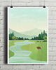 plakaty Szwecja - plakat przyrodniczy fine art