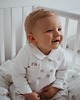 szatki, ubranie na chrzest Rampers Lydie