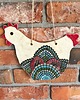 ozdoby wielkanocne Kura ceramiczna zawieszka 1