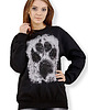 bluza z kapturem damska Bluza marki UNDERWORLD unisex Animal footprint