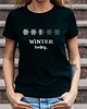t-shirt damskie Koszulka damska organiczna Winter loading...