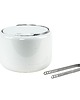 pojemniki kuchenne Wiaderko na lód Stelton, cylindryczna forma, Dania, lata 70.