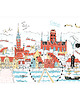 plakaty Plakat A4 Gdańsk Panorama