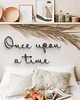 Ozdoby na ścianę Napis 3d Once upon a time dekoracja do pokoju dziecięcego