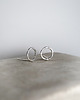 kolczyki srebrne LOLI - srebrny minimalizm
