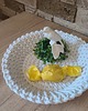 kosze do przechowywania Koszyk okrągły ze sznurka 17cmx7cm