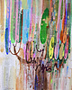 obrazy Obraz oryginał na płótnie 100x80 cm - Drzewo obfitości