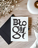 grafiki i ilustracje Błogość  grafika typograficzna A5