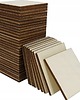 kartki scrapbooking Kwadraty ze sklejki do malowania 100SZT Podstawki pod kubek Baza 10x10cm