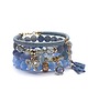 bransoletki z kamieni naturalnych Ice blue vol. 15 /12.04.2022/ set