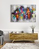 obrazy Obraz na płótnie - Kolorowa abstrakcja - 100x70 cm  (1-0324)