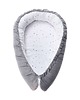 śpiwory i rożki niemowlęce Kokon Velvet Nest Premium gray