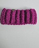 opaski do włosów Opaska wełniana neonowy róż