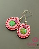 kolczyki soutache Kolorowe kolczyki sutasz - Lilly4