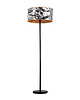 lampy podłogowe Lampa podłogowa kolor srebrny