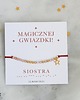 bransoletki na sznurku SIOSTRA - Magicznej Gwiazdki - Alfabet Morse'a - Bransoletka