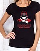 t-shirt damskie Koszulka damska organiczna Vader Christmas