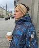 kurtki damskie Płaszcz damski softshell, Kosmiczna Odyseja