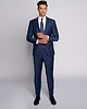 marynarki męskie Garnitur pozzallo granatowy slim fit