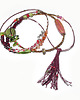 kolie Etno forest - pink