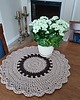 podkładki do kuchni Podkładka szydełkowa ze sznurka 50cm