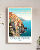 plakaty Włochy - Cinque Terre - Plakat, pamiątka dla podróżnika