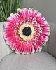 poduszki z grafiką Poduszka Duża Kwiat Gerbera