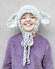 czapki dziecięce Czapka handmade - baranek