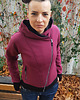 bluza z kapturem damska Rozpinana bluza  The Bassman bawełna organiczna