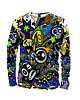bluzy męskie Koszulka Longsleeve Męska DR.CROW Doodle