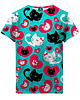 t-shirty dla dziewczynki T-shirt Girl DR.CROW Heart Kitty