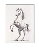 grafiki i ilustracje Grafika ręcznie malowana "Koń"
