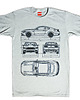 t-shirty męskie koszulka FORD MUSTANG NEW GRAY tshirt