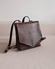 plecaki LOTUS Croc Vegan-Leather Mini Backpack