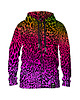 bluza z kapturem damska Damska Bluza Expres Zamek DR.CROW Multi Leopard